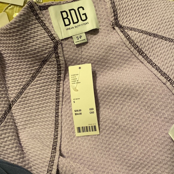 new nwt | urban outfitters cardigan | lilac lavender ribbed - Picture 5 of 5